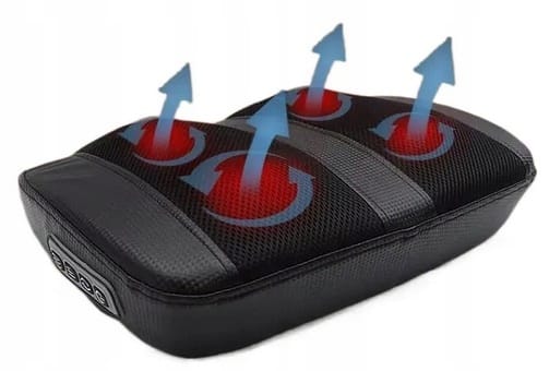 Masażer Do Stóp Nóg Z Podgrzewaniem 2w1 Shiatsu Głowice Masujące Relax