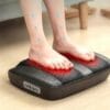 Masażer Do Stóp Nóg Z Podgrzewaniem 2w1 Shiatsu Głowice Masujące Relax