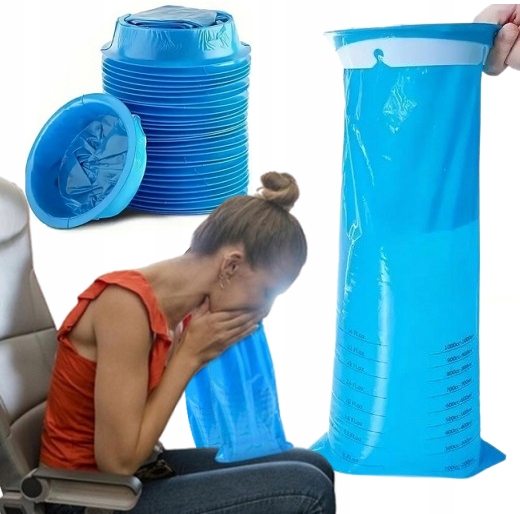 20 x Worek Na Wymioty Wymiociny Dla Kobiet W Ciąży W Podróży Torebki Worki