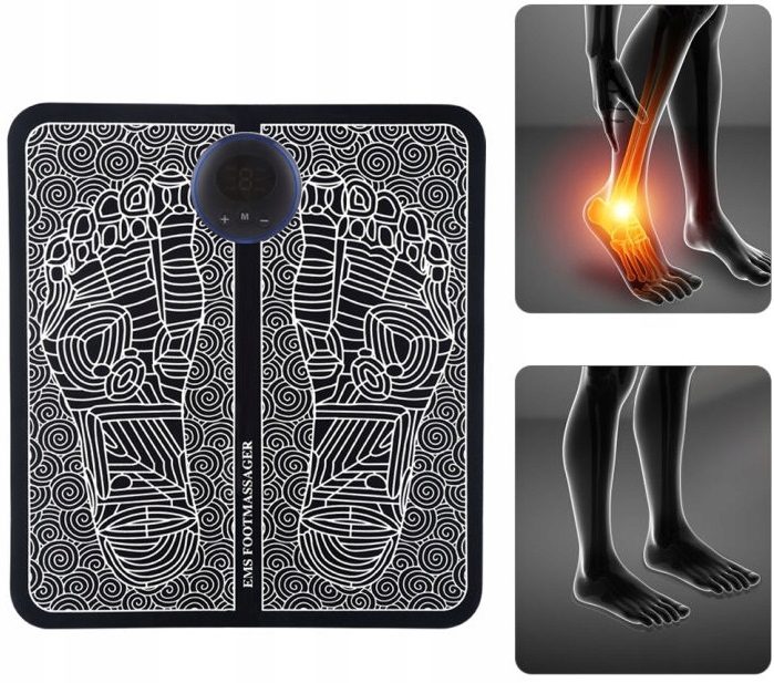 Elektrostymulator Mięśni Ems Masażer Stóp Dłoni Mata Do Masażu Akupresury