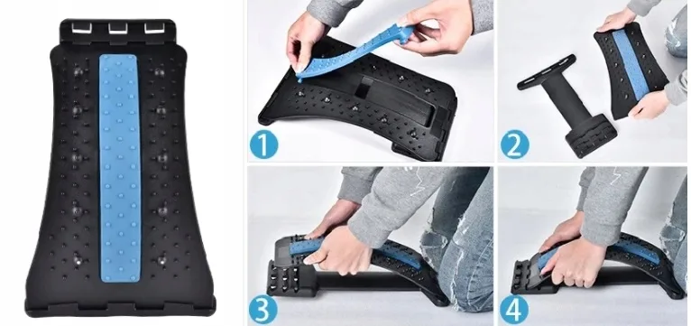 image-10524.jpeg Przyrząd Do Rozciągania Pleców Masażer Mata Do Kręgosłupa Szyi Pleców Ból