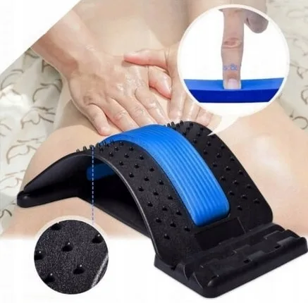 image-10528.jpeg Przyrząd Do Rozciągania Pleców Masażer Mata Do Kręgosłupa Szyi Pleców Ból