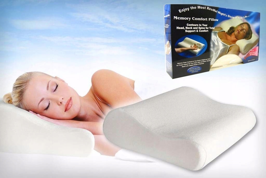 Poduszka Ortopedyczna Z Pianki Memory Profilowana Termoplastyczna Pillow