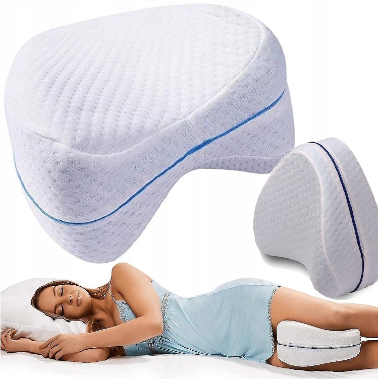 Poduszka Ortopedyczna Między Kolana Do Spania Klin Pod Nogi Pianka Memory