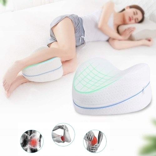 Poduszka Ortopedyczna Między Kolana Do Spania Klin Pod Nogi Pianka Memory