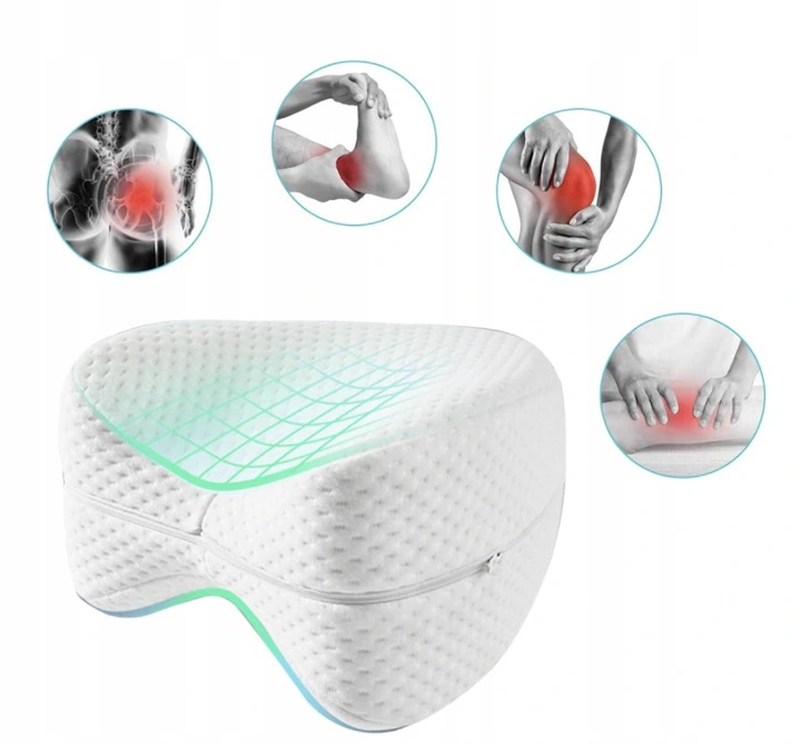 Poduszka Ortopedyczna Między Kolana Do Spania Klin Pod Nogi Pianka Memory