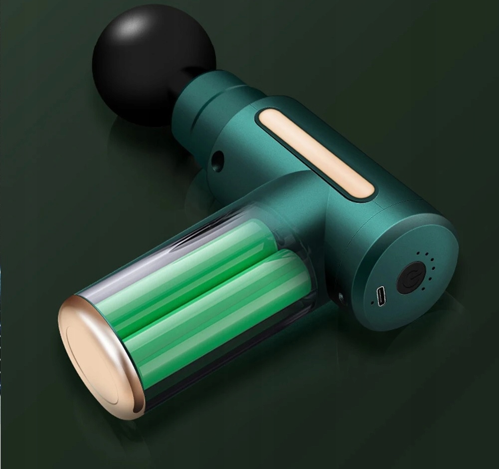 Pistolet Do Masażu Masażer Do Pleców Karku Ciała Massage Gun Akumulator