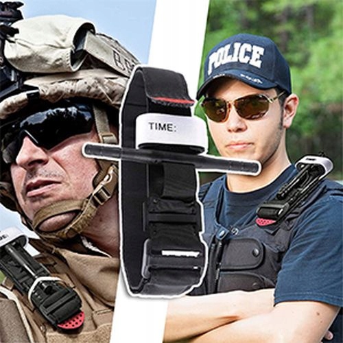 Opaska Uciskowa Staza Taktyczna Medyczna Nylon Wojskowa Tourniquet Apteczka