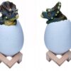 Lampka Nocna Dinozaur Triceratops Jajko Rgb Led Jajo Dinozaura Świecące Usb