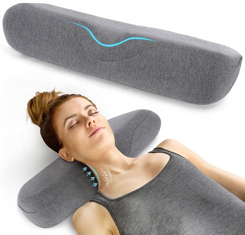 Poduszka Ortopedyczna Pod Szyję Kark Rozluźniacz Dla Szyi Ulga Ergonomiczna