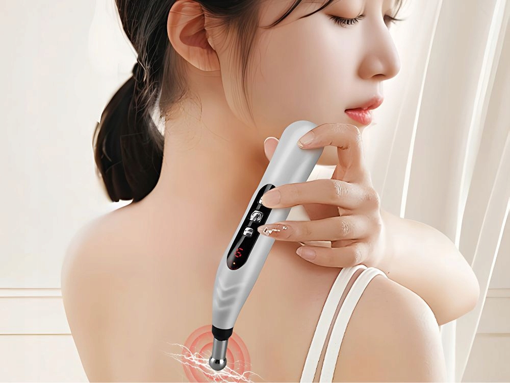 Długopis Do Akupunktury Masaże Meridian Pen Akupunktury Usb 5 Końcówek