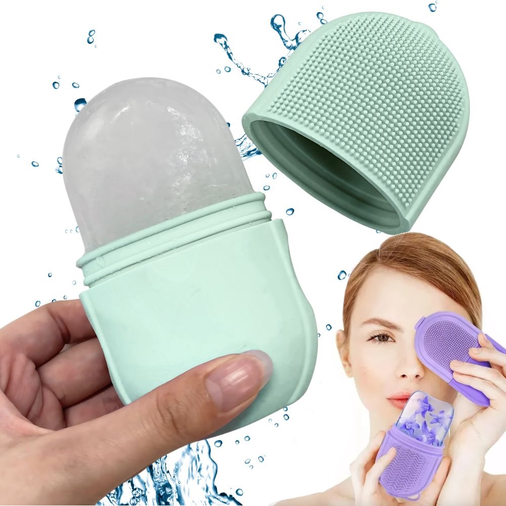 Masażer Lodowy Do Twarzy Chłodzący Liftingujący Zmniejsza Cienie Pod Oczami