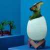 Lampka Nocna Dinozaur Dino Jajko Rgb Led Jajo Świecące Dla Dzieci Usb Jajko