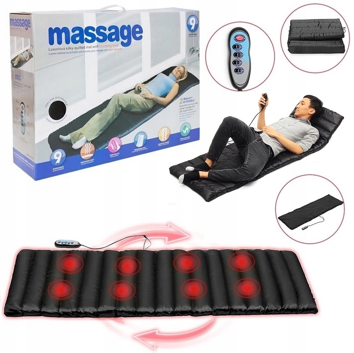 Materac Masujący Mata Masująca Do Masażu Ciała Pleców Kręgosłupa Masażer