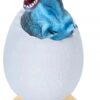 Lampka Nocna Dinozaur Tyranosaur Jajko Rgb Led Jajo Świecące Dla Dzieci Usb