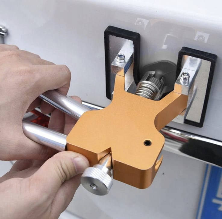 Zestaw Do Wyciągania Wgniotek Karoserii Usuwania Wgnieceń + Grzybki Komplet