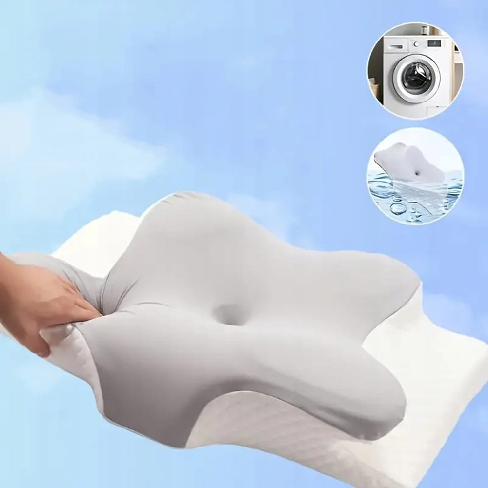 Poduszka Ortopedyczna Na Szyję Oddychający Komfort W Kształcie Motyla