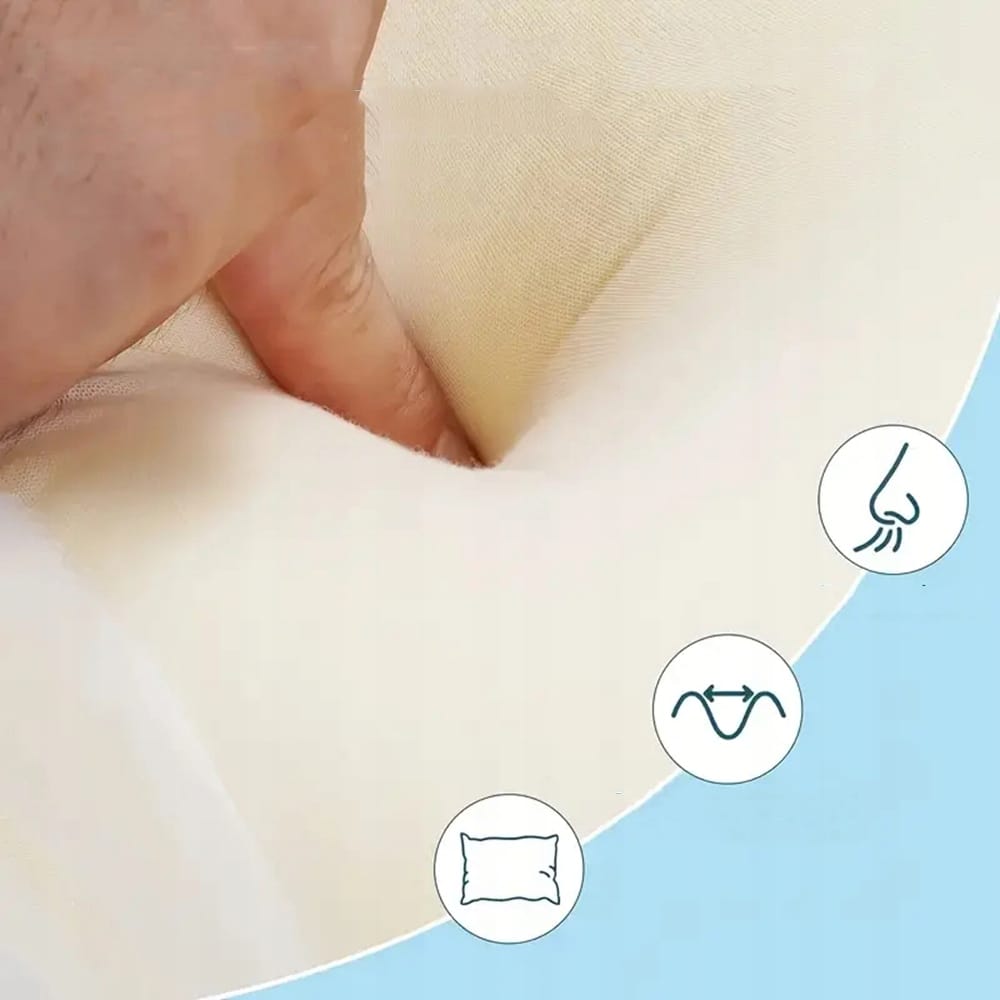 Poduszka Ortopedyczna Na Szyję Oddychający Komfort W Kształcie Motyla