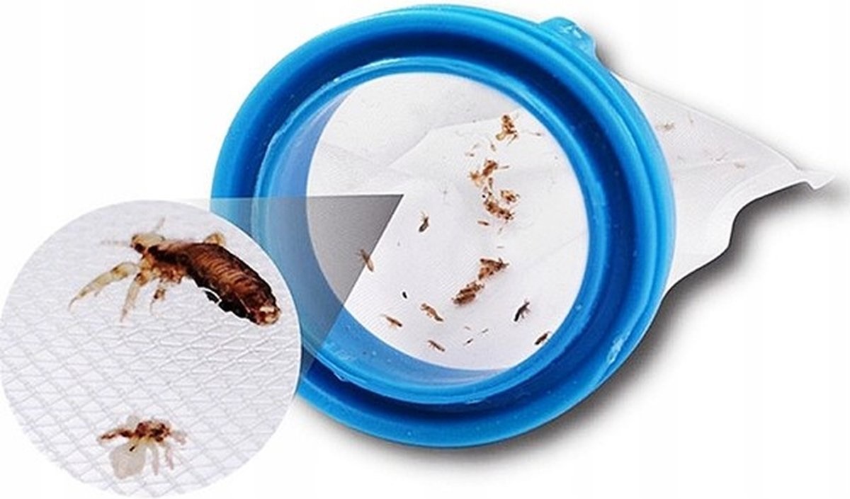 Grzebień Na Wszy Gnidy Pchły Elektryczny Odkurzacz Terminator X 3 Filtr