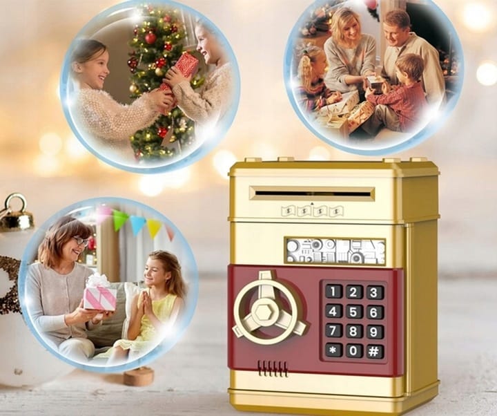 image-1113.jpeg Skarbonka Sejf Bankomat Skarbonki Dla Dzieci Dziecka Duża Elektroniczna