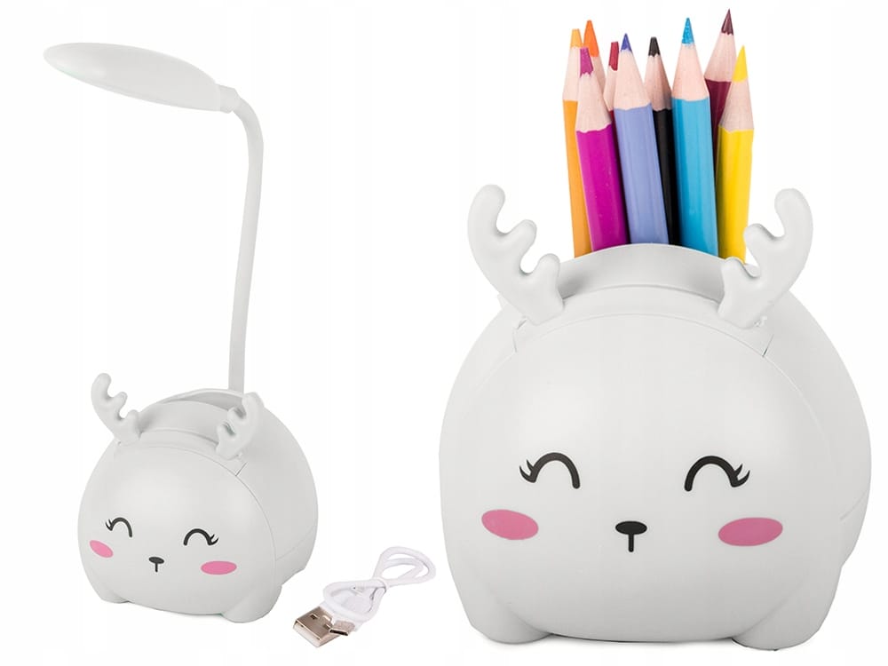 image-1145.jpeg Lampka Nocna Dla Dziecka Led Usb Organizer Stojak Telefon Do Czytania Nauki