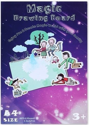 Duża Tablica Do Rysowania Pisania Malowania Światłem Led Znikopis Długopisy