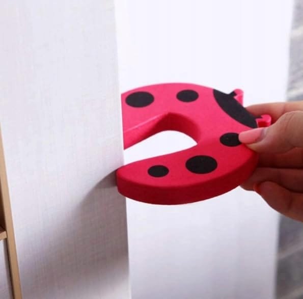 Zabezpieczenie Blokada Drzwi Ochrona Przeciw Zatrzaśnięciu Odbojnik Pianka