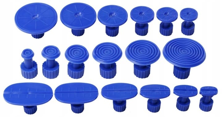 Zestaw Do Wyciągania Wgniotek Karoserii Usuwania Wgnieceń + Grzybki Komplet