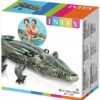 Intex Aligator Krokodyl Dmuchany Materac Do Pływania Nad Wodę Plażowy 170cm