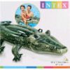 Intex Aligator Krokodyl Dmuchany Materac Do Pływania Nad Wodę Plażowy 170cm