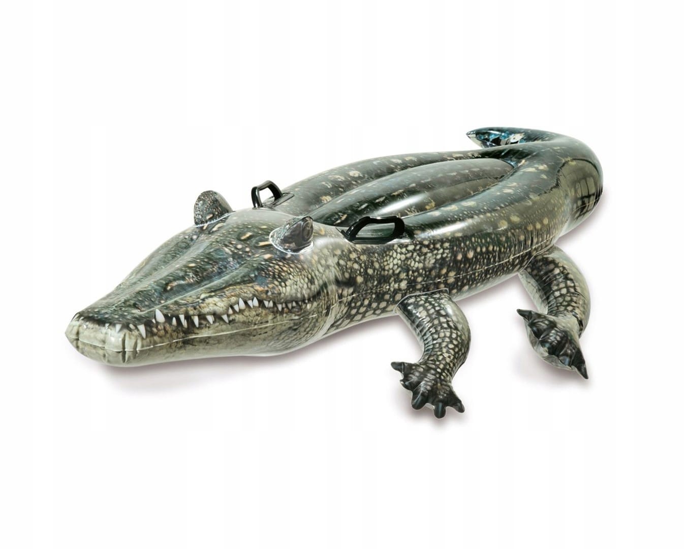 Intex Aligator Krokodyl Dmuchany Materac Do Pływania Nad Wodę Plażowy 170cm