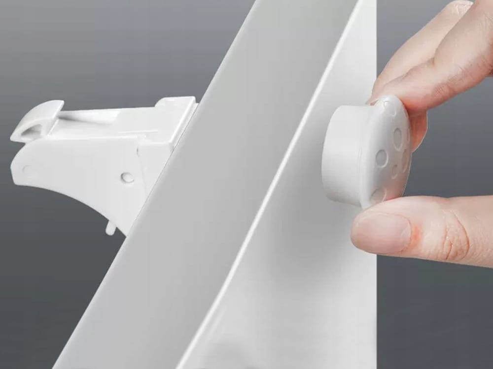 10x Magnetyczne Zabezpieczenie Szafek Zabezpieczenia Szuflad Blokady Mebli