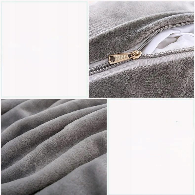 Kotek Z Kocykiem Koc 160x110 cm Maskotka Poduszka Pluszowy Przytulanka 3w1