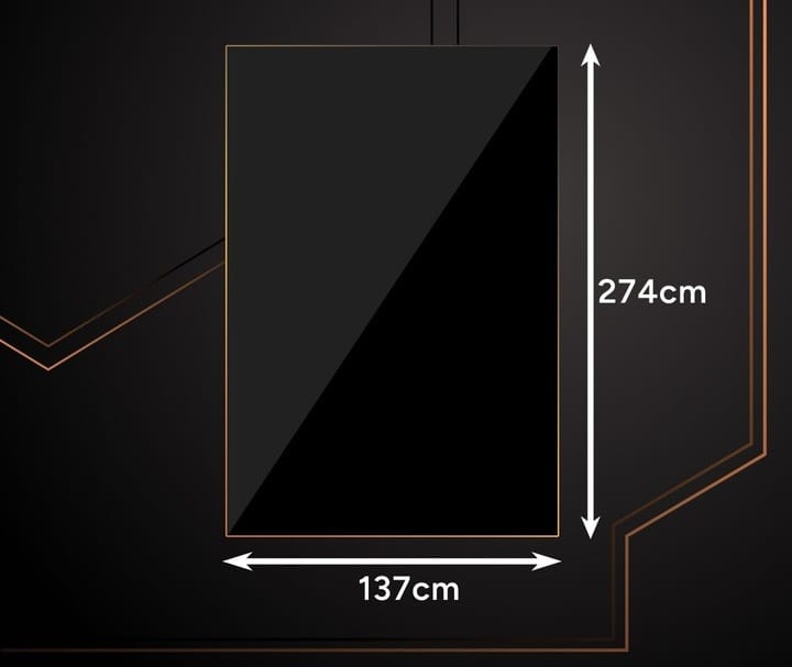Obrus Foliowy Czarny 137x247cm Plamoodporny Wodoodporny Dekoracyjny Ochrona