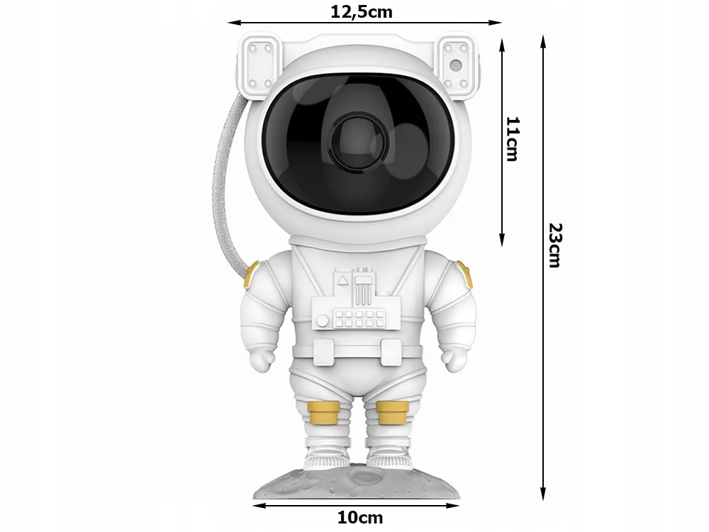 Projektor Gwiazd Astronauta Lampka Nocna Dla Dzieci Rzutnik Kosmos Pilot