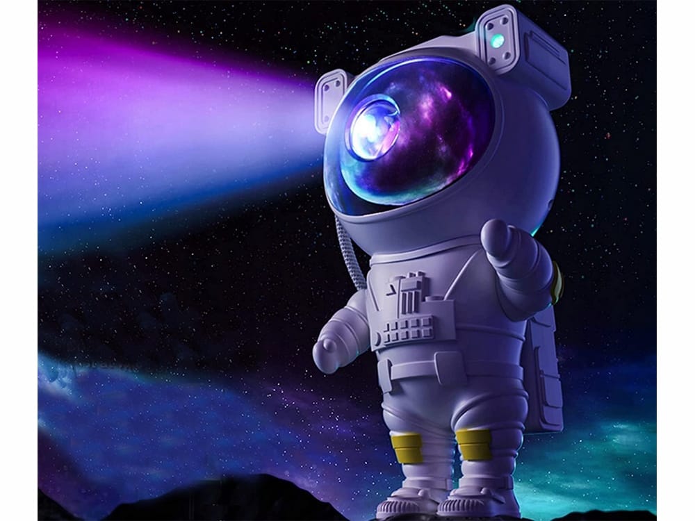 Projektor Gwiazd Astronauta Lampka Nocna Dla Dzieci Rzutnik Kosmos Pilot