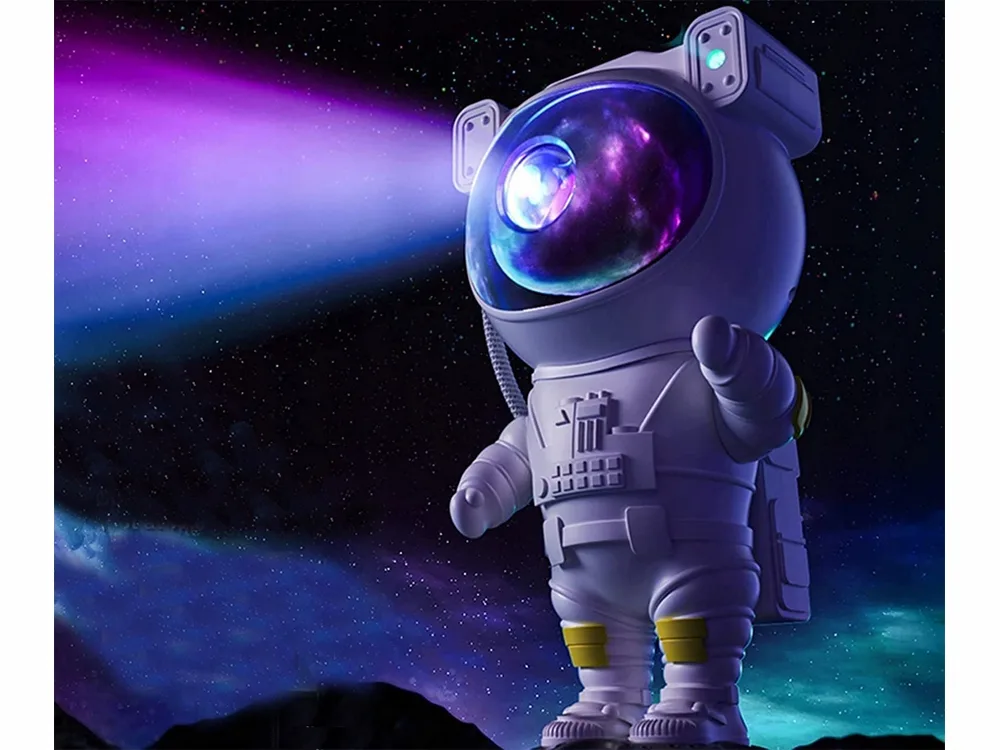 Projektor Gwiazd Astronauta Lampka Nocna Dla Dzieci Rzutnik Kosmos Pilot
