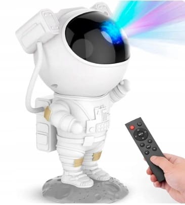 Projektor Gwiazd Astronauta Lampka Nocna Dla Dzieci Rzutnik Kosmos Pilot