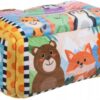 Sensoryczne Pudełko Pluszowe Z Chusteczkami Montessori Sorter Zwierzątka 0+
