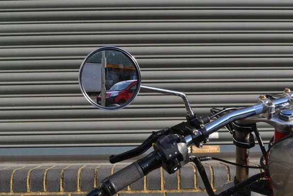 Lusterka Chrom Kpl Wfm Junak Shl Wsk Romet Okrągłe M10 X2