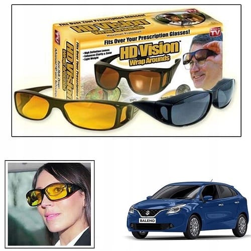 Okulary Do Jazdy Nocą Dla Kierowców Polaryzacyjne Filtr Uv Z Żółtą Soczewką
