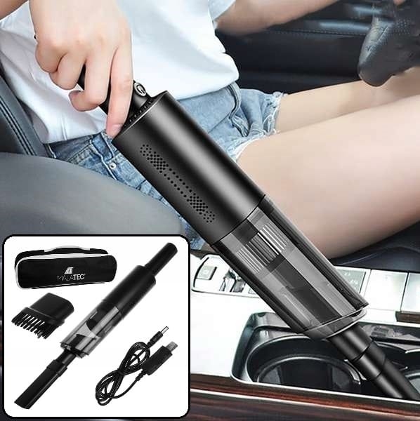 Bezprzewodowy Odkurzacz Samochodowy Ręczny Filtr Hepa Mocny 120w +końcówki