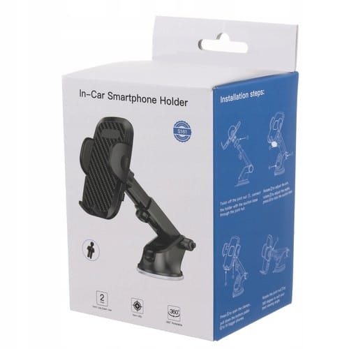 Uchwyt Na Telefon Do Samochodu Szybę Deskę Kokpit Samochodowy Holder Mocny