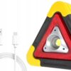 Trójkąt Ostrzegawczy Led Powerbank Latarka Sos Pane Solanry Do Samochodu