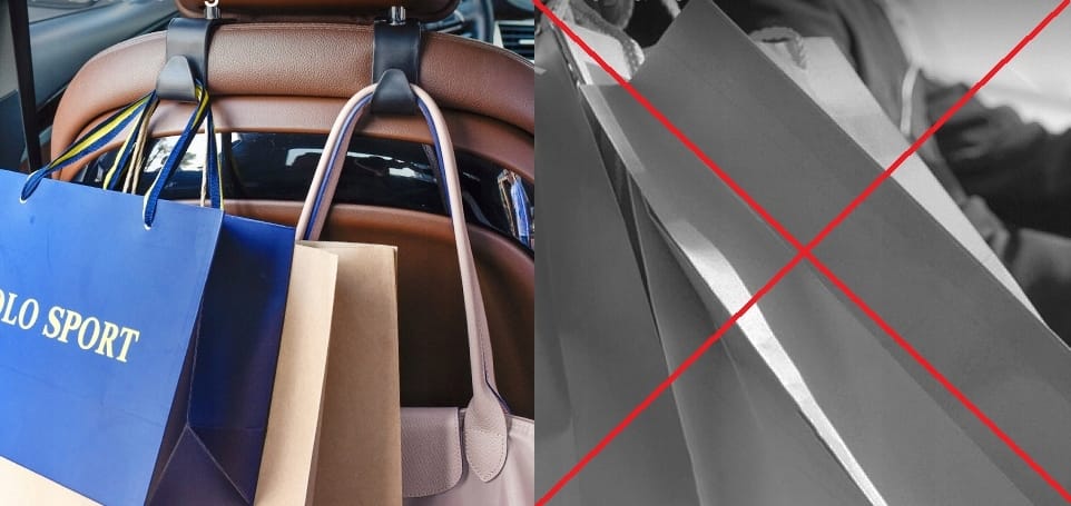 Wieszak Hak Haczyk Uchwyt Na Zagłówek Zakupy Do Fotela Samochodu Organizer