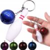 Brelok Kręgle Breloczek Bowling Kula + Kręgiel 3d