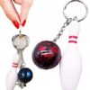 Brelok Kręgle Breloczek Bowling Kula + Kręgiel 3d