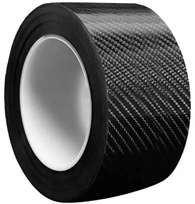 Taśma Ochronna Folia Samoprzylepna Carbon Na Progi Drzwi Carbonowa 5cm X 5m