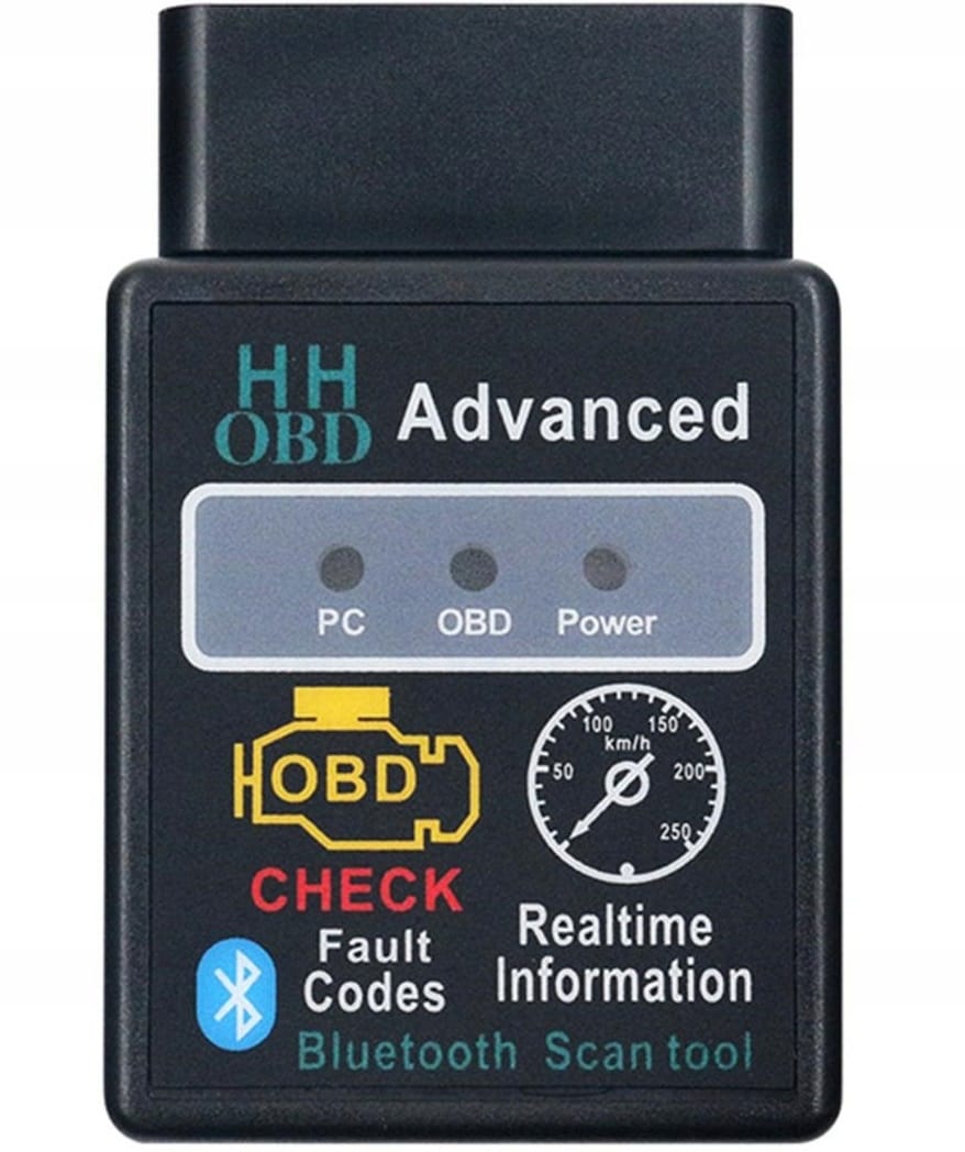 Interfejs Elm327 Diagnostyczny Bluetooth Obd2 Tester Skan Kasowanie Błędów