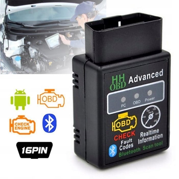 Interfejs Elm327 Diagnostyczny Bluetooth Obd2 Tester Skan Kasowanie Błędów